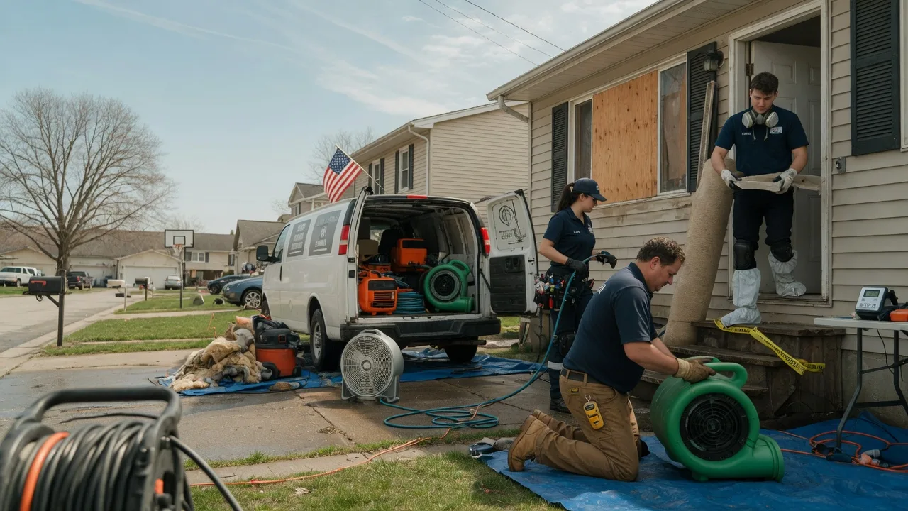 Water Damage Restoration in Laceyville, PA near me
